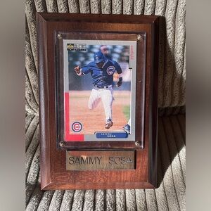 Sammy Sosa Collectible Plaque